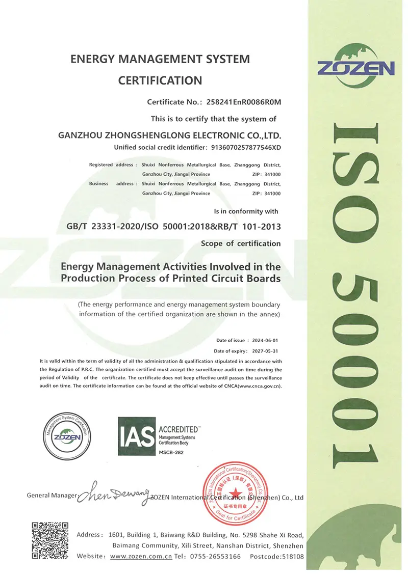 ISO50001：2018